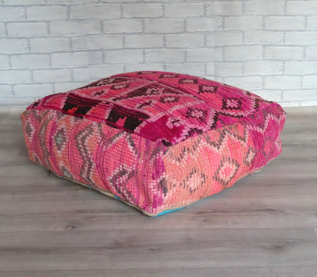 Vintage Moroccan Boujaad Floor Cushion 239