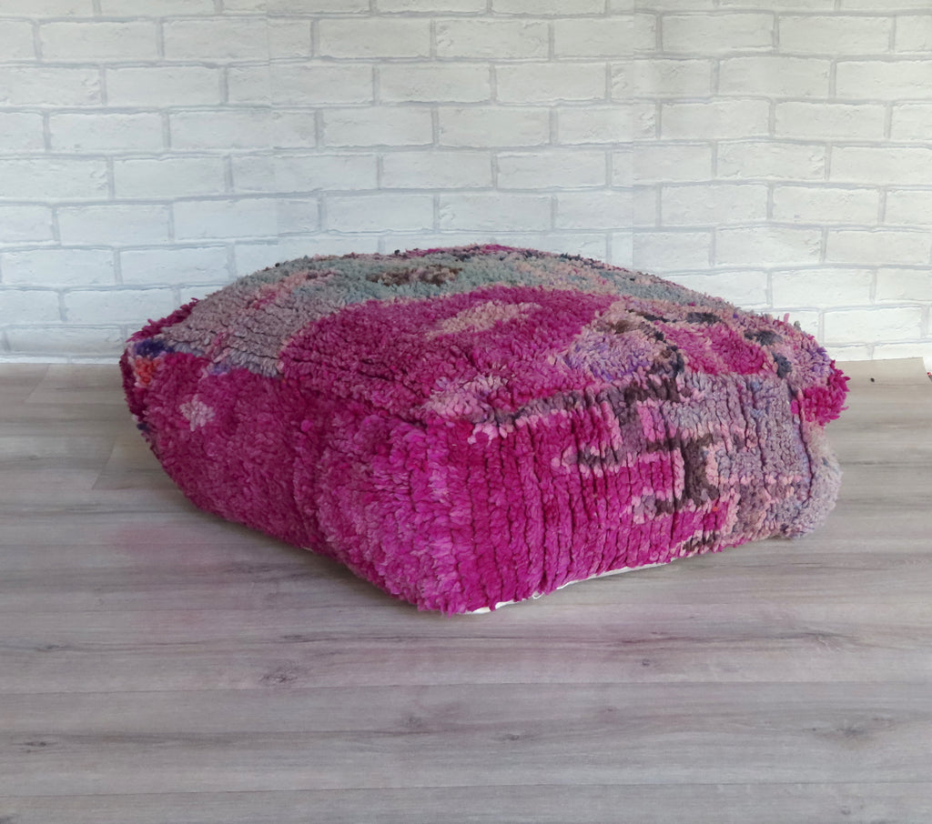Vintage Moroccan Boujaad Floor Cushion 251