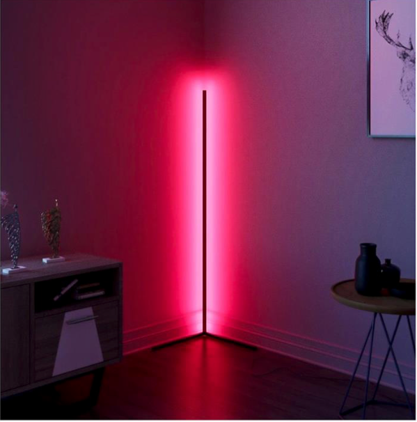 CONTEMPORARY NORDIC STYLE MINIMAL SMART LED FLOOR LAMP-COLOUR CHANGING