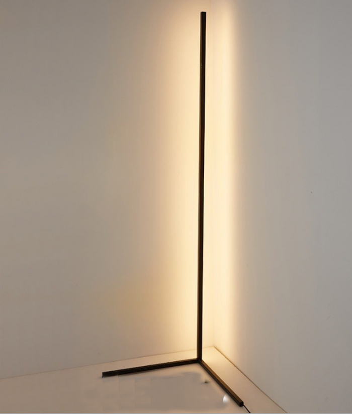 CONTEMPORARY NORDIC STYLE ANGLE LED FLOOR LAMP-WARM WHITE