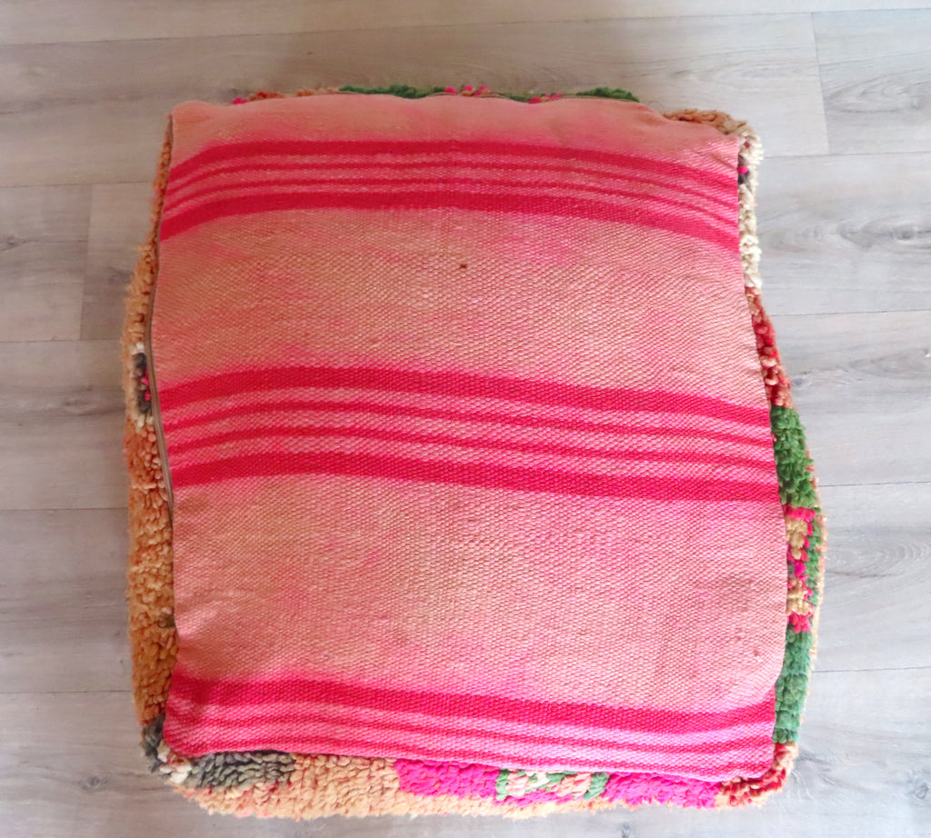 Vintage Moroccan Boujaad Floor Cushion 232