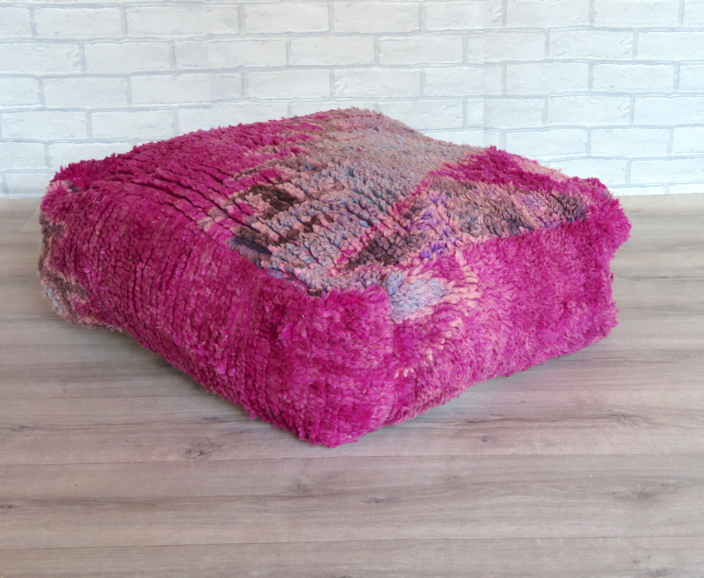 Vintage Moroccan Boujaad Floor Cushion 233