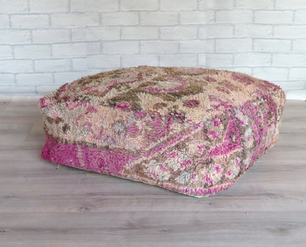 Vintage Moroccan Boujaad Floor Cushion 241
