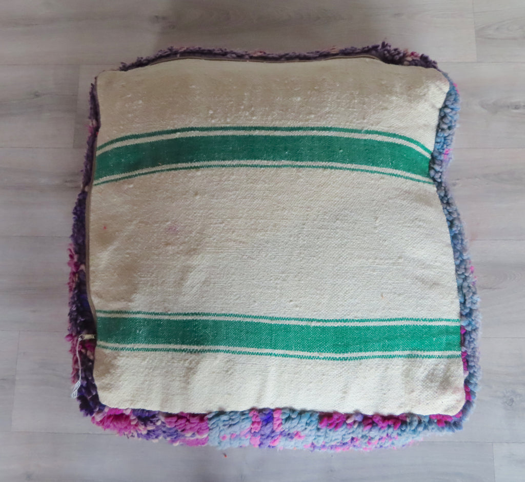Vintage Moroccan Boujaad Floor Cushion 248