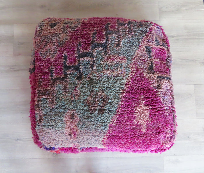Vintage Moroccan Boujaad Floor Cushion 251