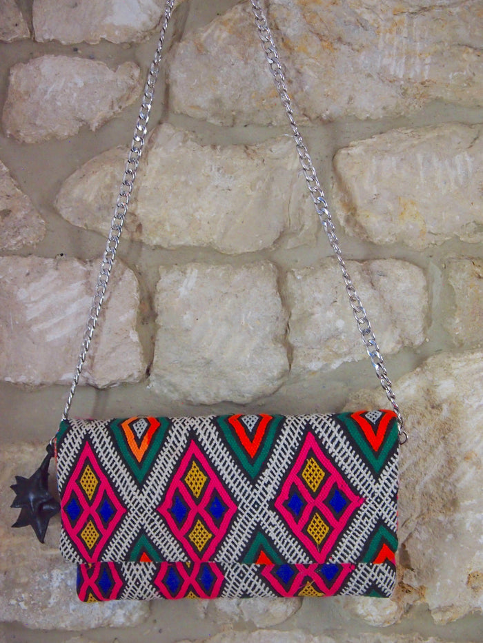 Moroccan Kilim limited edition shoulder bag