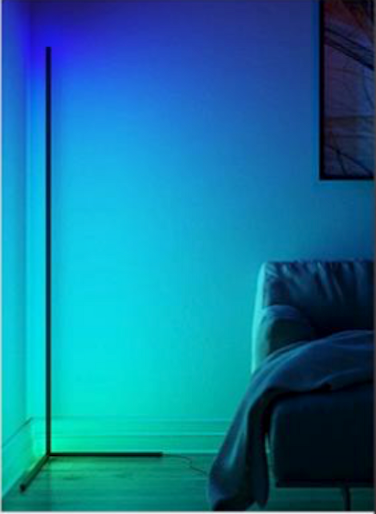 CONTEMPORARY NORDIC STYLE MINIMAL SMART LED FLOOR LAMP-COLOUR CHANGING